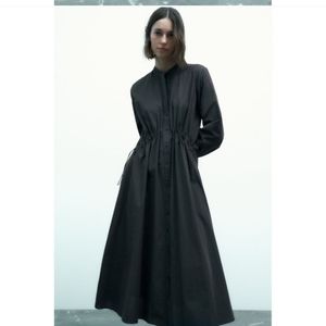 Zara adjustable waist dress size L